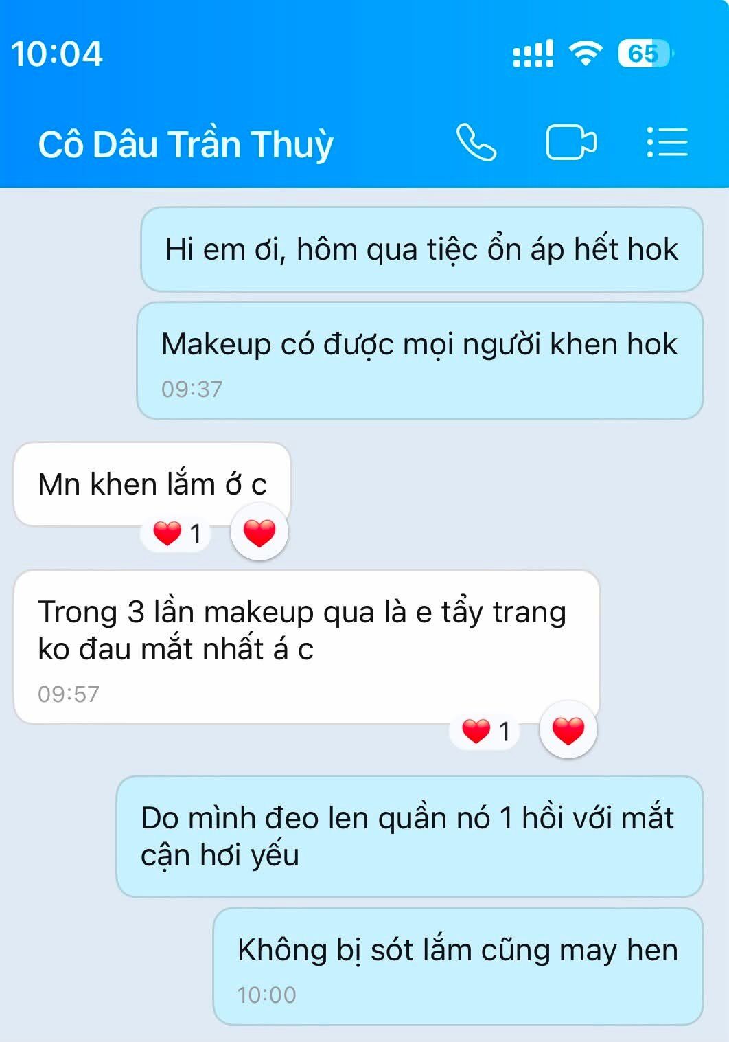 Tin nhắn phản hồi của cô dâu Trần Thuỳ sau ngày cưới