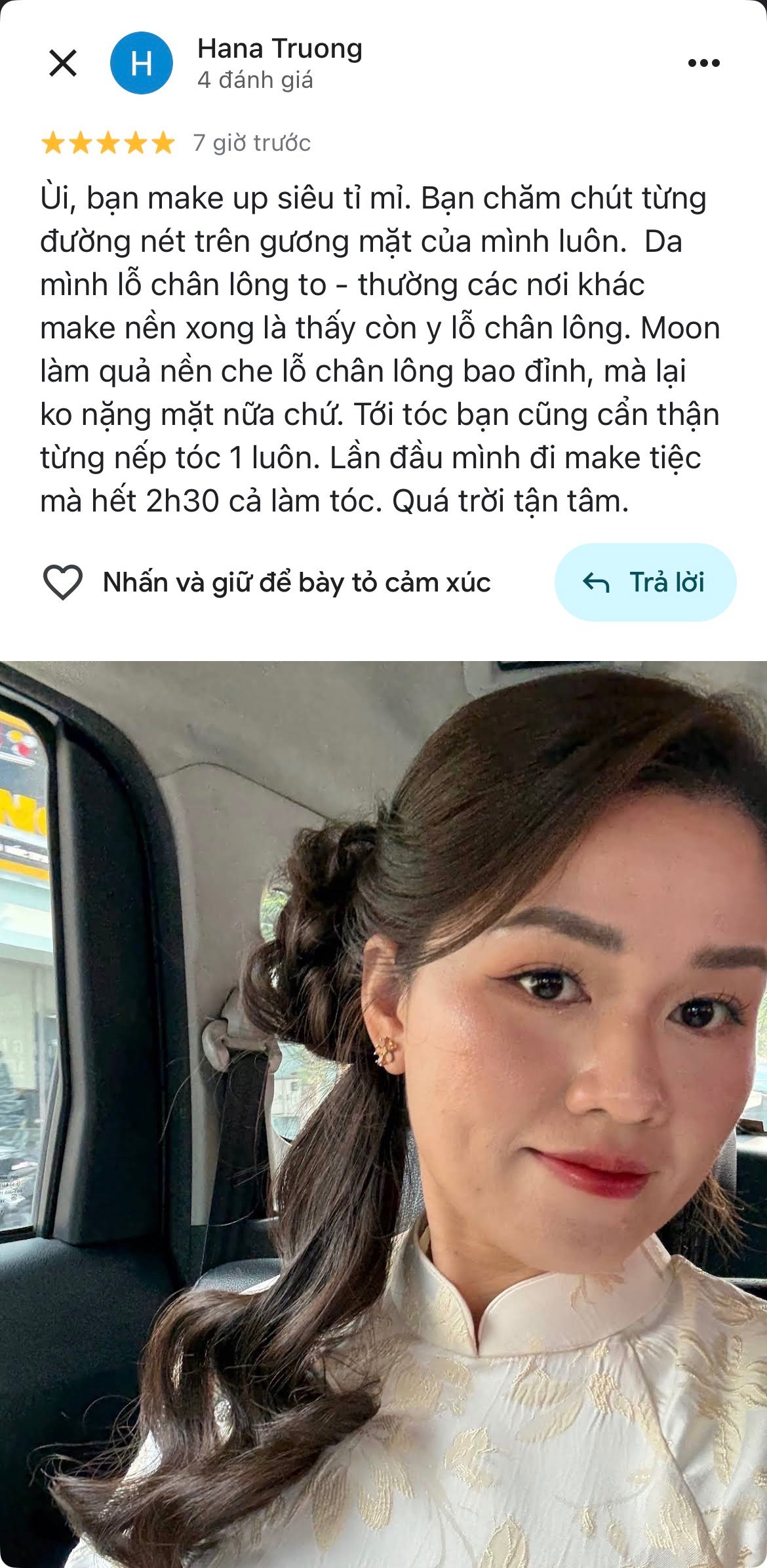 Review của Hana Trương
