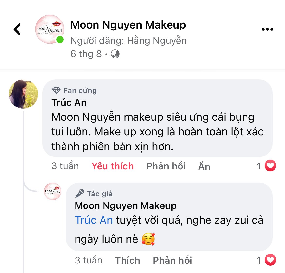 Review của Trúc An